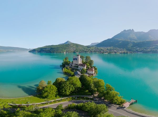 Entre lac et montagne
