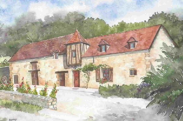 La maison de Catherine en Dordogne