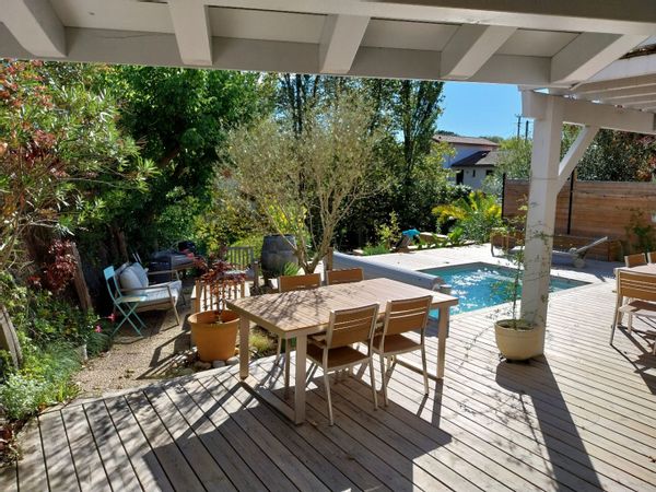 Studio indépendant - Piscine / Grande terrasse (5 min Biarritz)