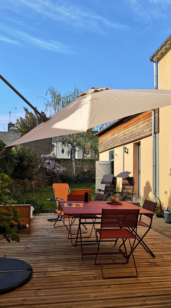 Maison avec jardin en centre ville