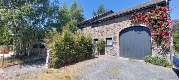 Ben's typical cottage in the Belgian Ardennes
