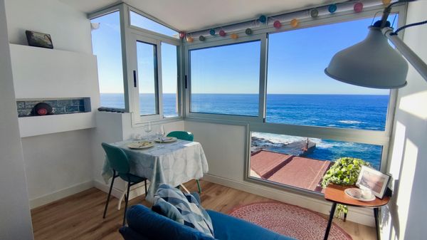 Studio confortable avec piscines naturelles et vue imprenable sur la côte nord sauvage de Tenerife