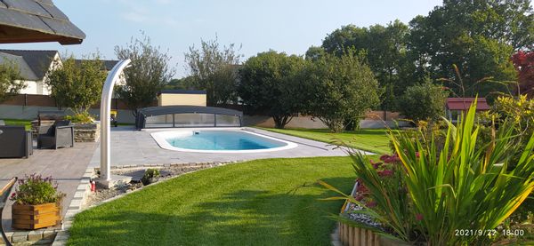 maison avec piscine