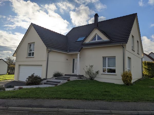 La maison de Céline et Hervé dans un joli village typique alsacien