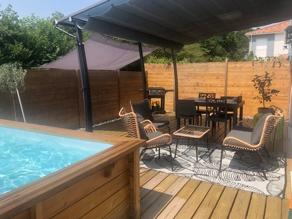La maison de Aurélie et Damien entre pays basque et Landes