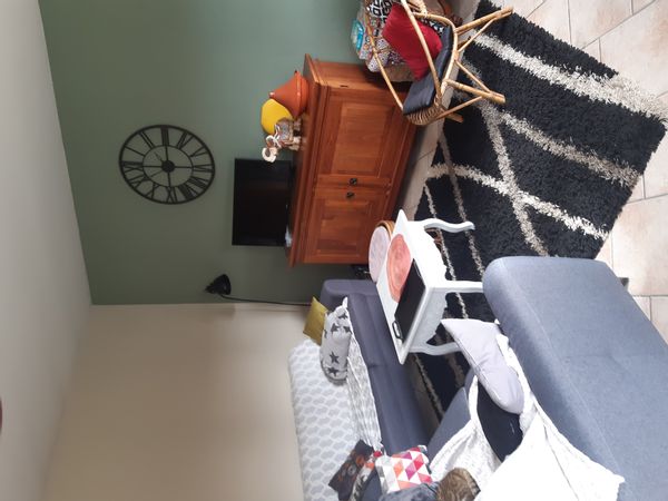 La maison de Christine, Elise et Sushi.