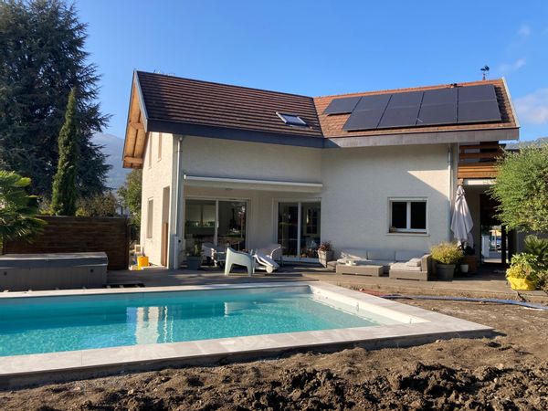 Maison aux portes des Alpes, en Haute-Savoie