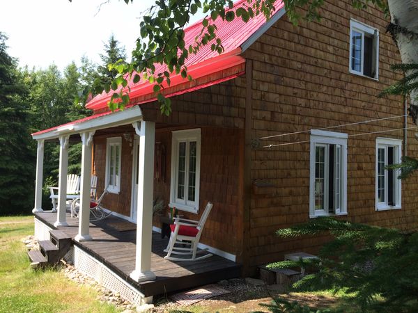 La maison de campagne de Maxime, au cœur de Charlevoix, Québec