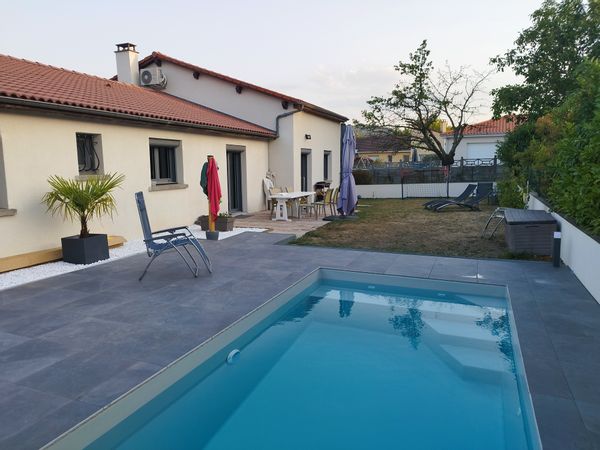Nid familial avec piscine creusée !