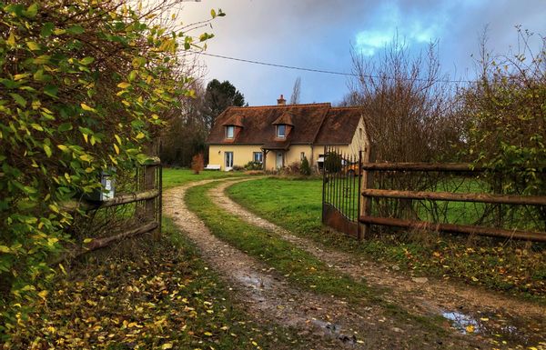 Grande maison au cœur de la campagne normande.