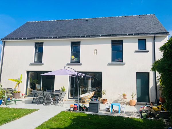 Maison typique d’un petit bourg breton