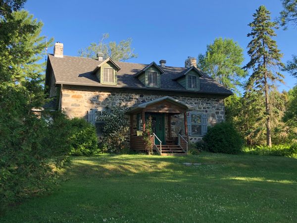 Maison ancestrale, Rivière Richelieu, Québec, Canada