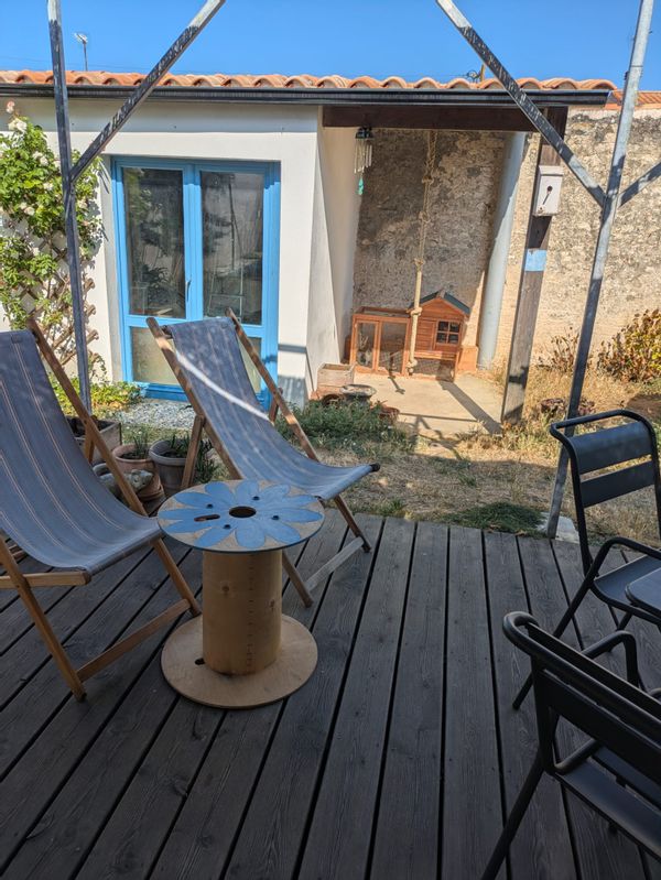 La maison cosy de Céline, Julien et Clémentine, entre La Rochelle et l'île de Ré
