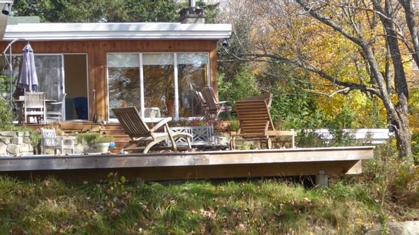 La belle californienne dans les Laurentides