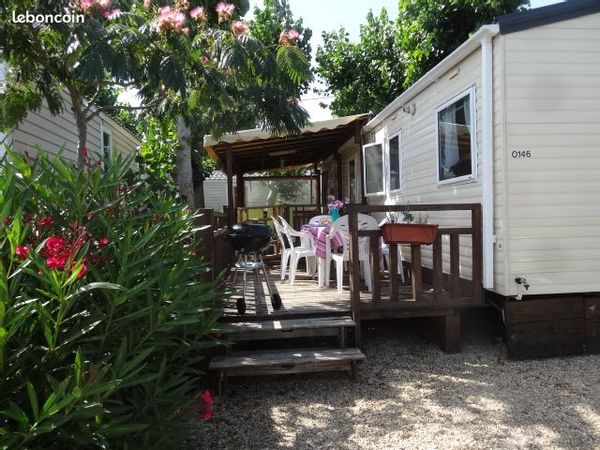 Super Mobilhome dans camping Siblu 4****
