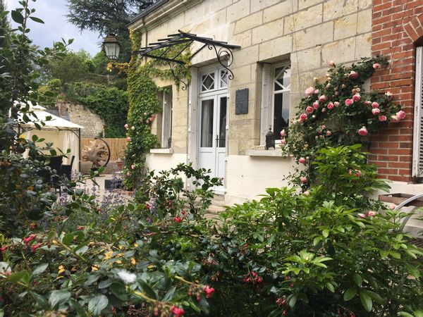 Maison de vigneron de caractère avec partie troglodyte au cœur de la vallée de La Loire SPA