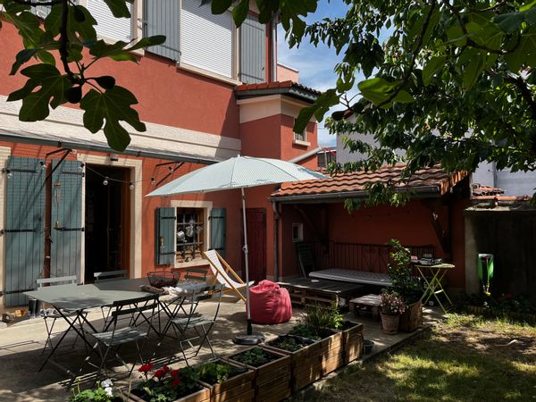 Maison avec jardin en plein coeur de Lyon