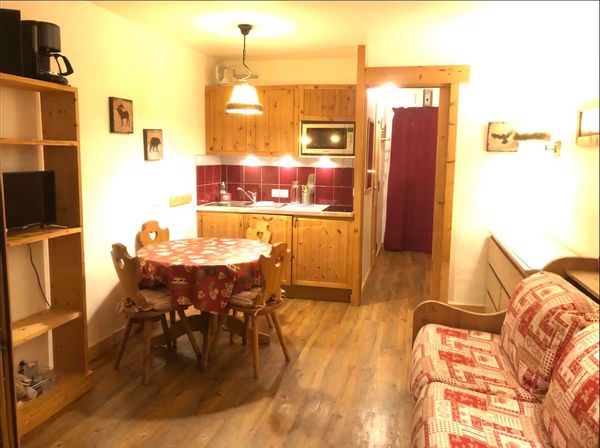 Tignes : Studio tout confort, tout équipé pour 1 à 4 personnes.