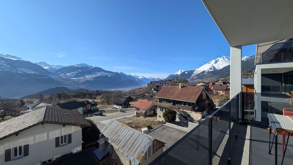 Appartement avec vue imprenable sur le Cervin et la Dent Blanche