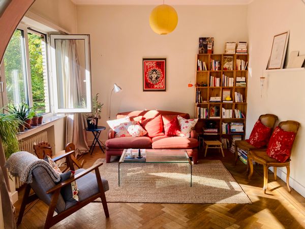 Chaleureux appart près du parc Duden, idéal pr  couple+1enfant.