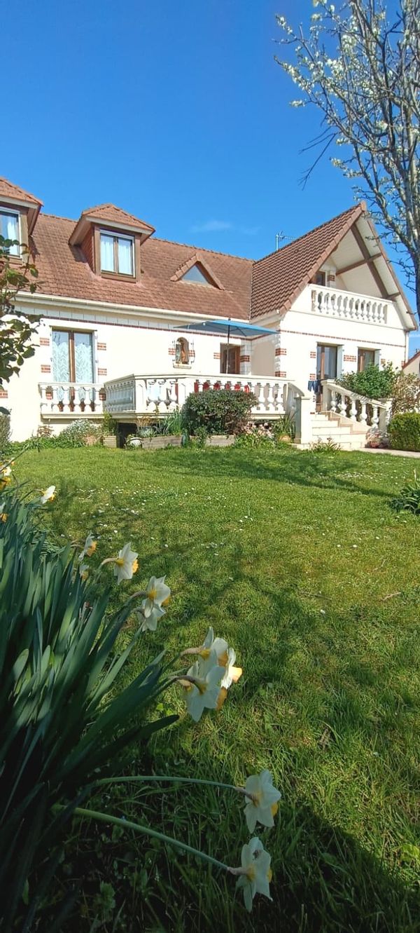 Le rez-de-chaussée avec jardin de notre maison Havraise