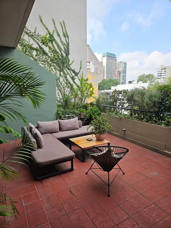 Superbe penthouse avec terrasse végétalisée au cœur de Polanco (Parque Lincoln)