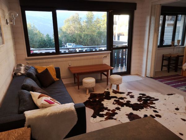 Appartement à la montagne 39 m2, en plein cœur de la station Praloup 1600, au pied des pistes
