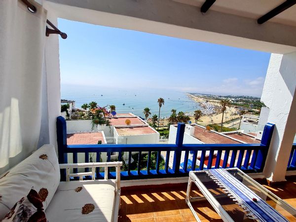 Maison de plage vue sur mer