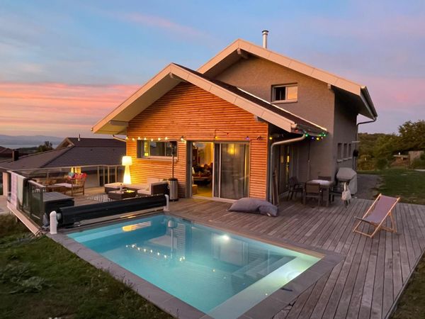 Villa avec piscine, proche Thonon et lac Léman