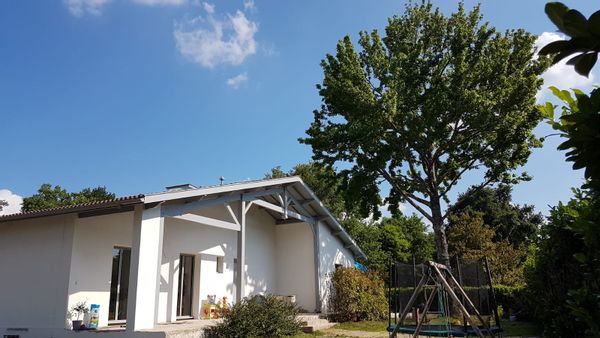 Maison landaise familiale avec piscine entre Bordeaux et l'océan