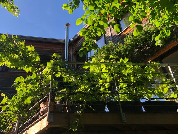 Maison en bois avec jardin à proximité de Paris