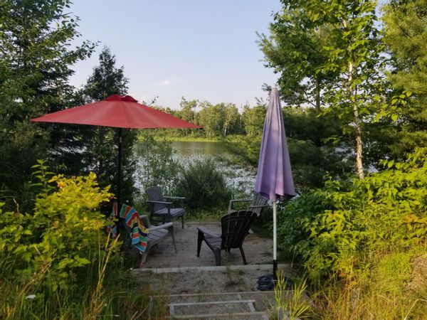 Le chalet de Georges au lac Bourgeois