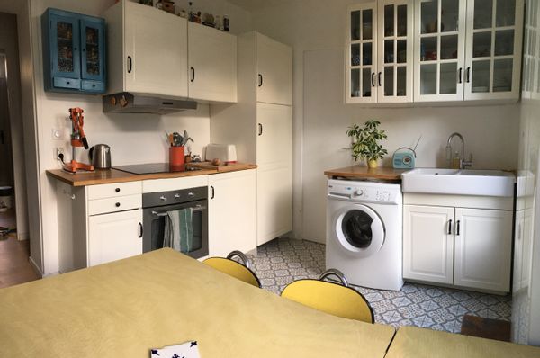 Charmante maison en briques avec jardin