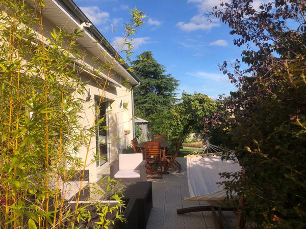En Normandie à 1h de Paris et des sites et plages touristiques : maison moderne, lumineuse et sauna