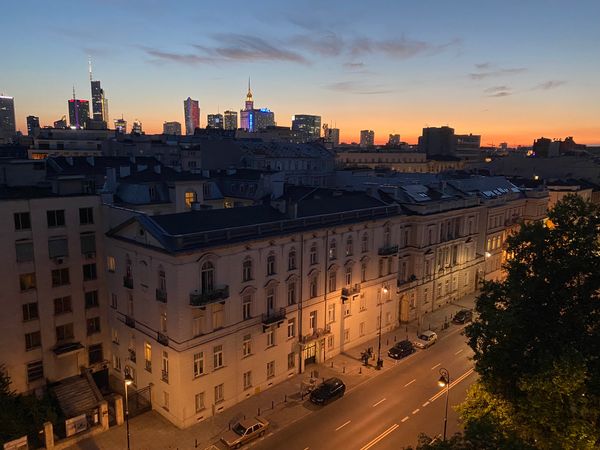 Warsaw Skyline Views !