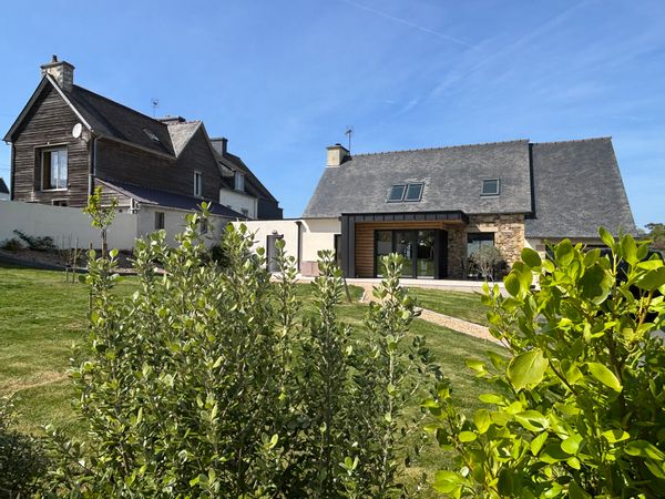 Maison vue mer en Bretagne