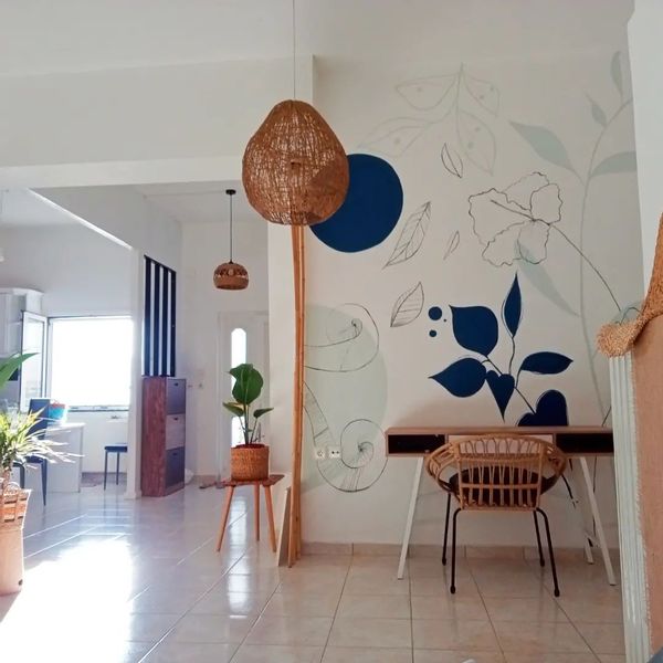 Appartement de plein pied avec terrasses à 700m de la mer et de la ville