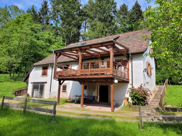 Refuge familial dans la forêt: Au cœur de toute l’Alsace. Authenticité et nature.