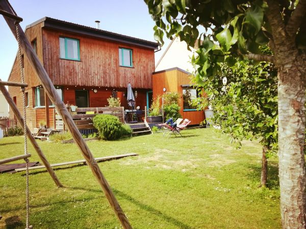 Maison atypique en bois bio climatique à Chartres