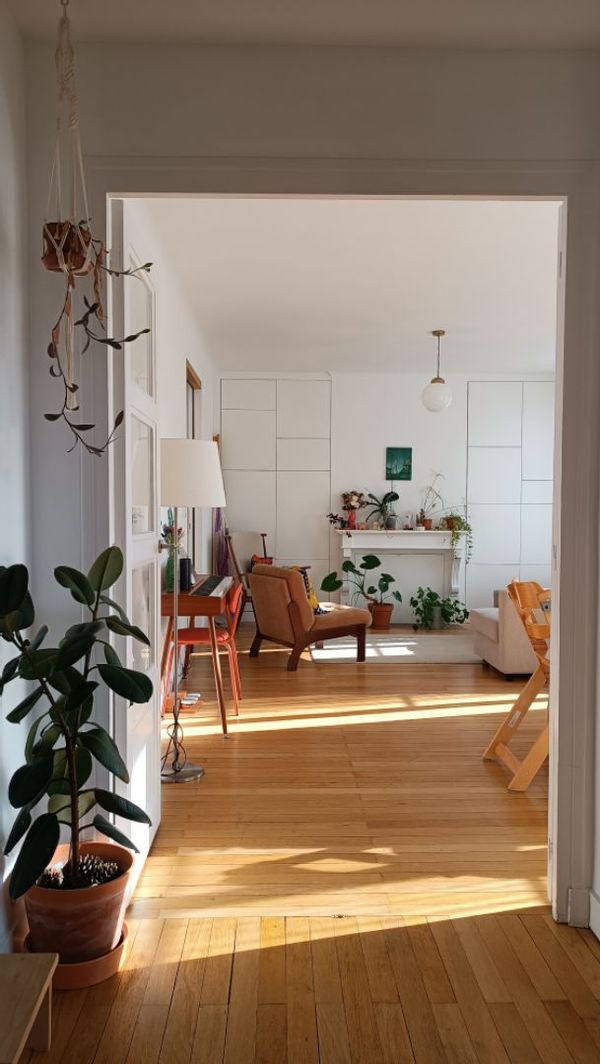 Chez Lara, Juanca et nous deux enfants