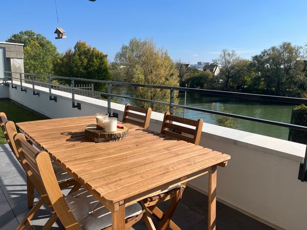 Cozy apartment view river
