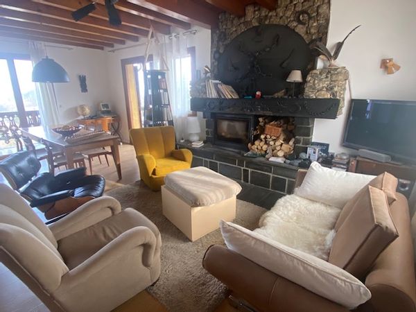 Chalet avec une vue magnifique sur le massif du Mont blanc et les Fiz