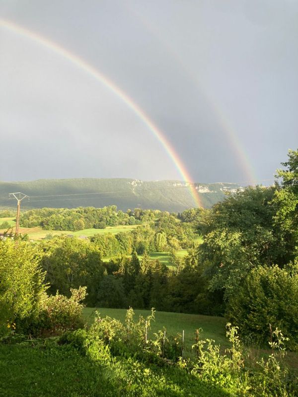 Rainbow house