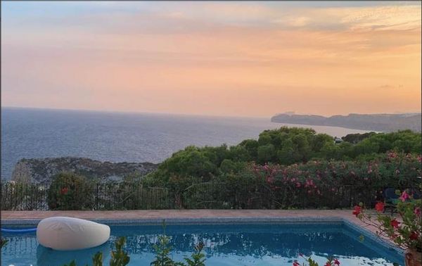 Villa de vacances avec vue exceptionnelle sur la mer