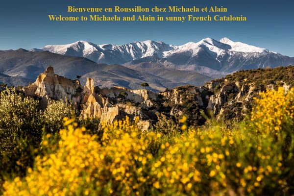Maison au soleil du Roussillon entre mer Méditerranée et Pyrénées