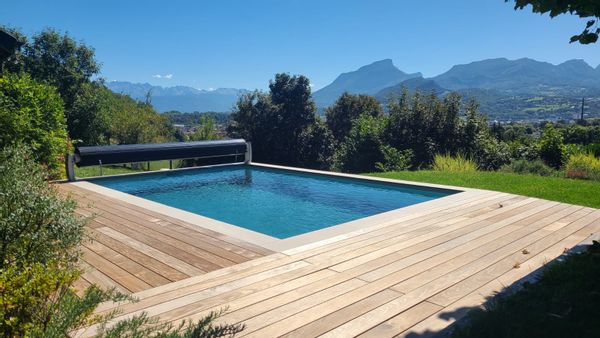 Maison en Savoie avec terrasse panoramique