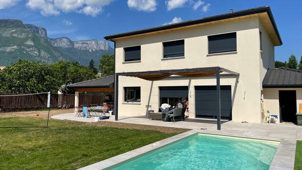 La maison de Nathalie et Adrien.