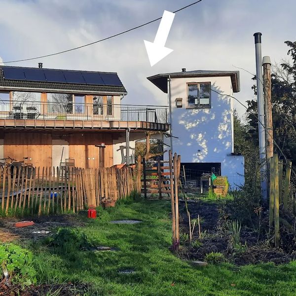 Ancienne maison de chemin de fer récemment rénovée en pleine campagne. - séjours de 2 nuits min !