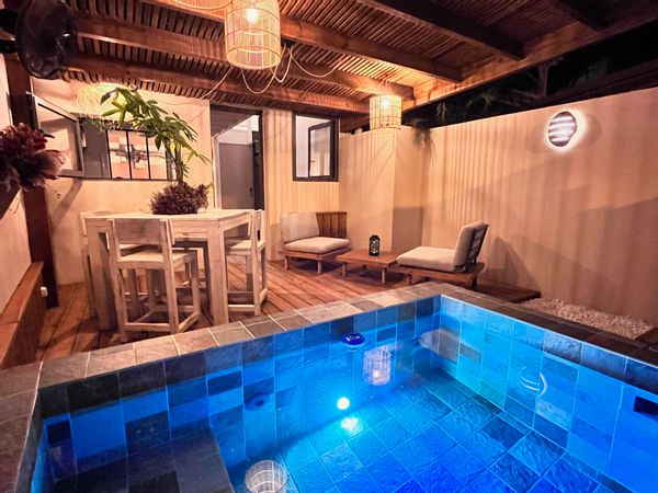 La maison de Lucie TI KALOO – LODGE AVEC BASSIN PRIVÉ – À 40 M DU LAGON – SAINT-LEU