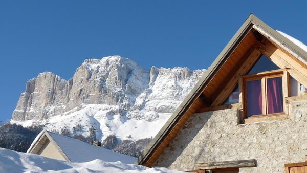 Maison typique dans un village du Vercors